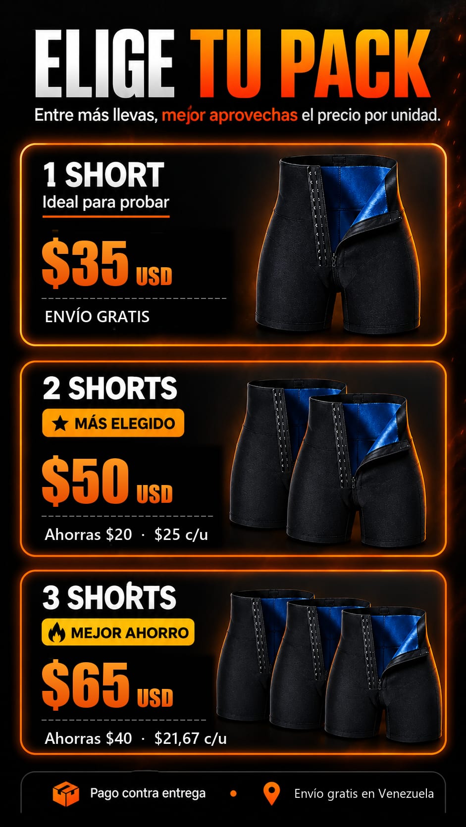 Short Sauna pack
